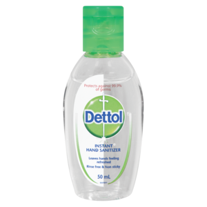 Dettol Instant Hand Sanitiser Bottle 50ml