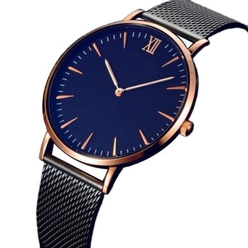 Malloom Blue Dial Watches Women