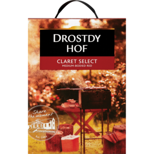 Drostdy Hof Claret Select Medium Bodied Red Wine Box 5L - HoodMarket