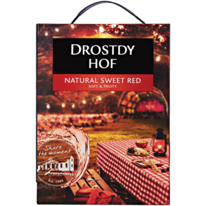 Drostdy Hof Natural Sweet Red Wine Box 3L - HoodMarket