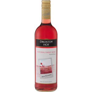 Drostdy Hof Natural Sweet Rosé Bottle 750ml - HoodMarket