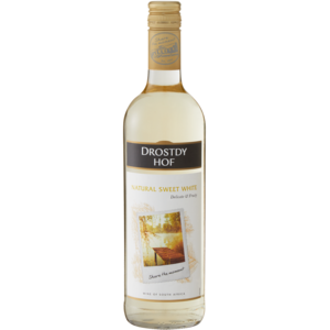 Drostdy Hof Natural Sweet White Wine Bottle 750ml - HoodMarket