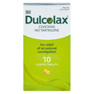 Dulcolax Laxative Tablets 10 Pack