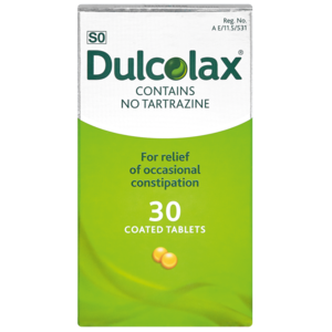 Dulcolax Laxative Tablets 30 Pack