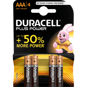 Duracell AAA Alkaline Batteries 4 Pack - myhoodmarket