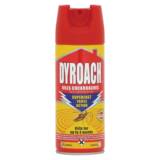 Dyroach Cockroach Aersosol Insecticide 300ml