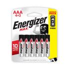 Energizer Max AAA 6 Pack - myhoodmarket