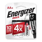 Energizer Max AA Batteries 4 Pack - myhoodmarket