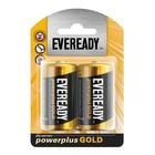 Eveready Batteries Power Plus Gold Size D 2s - myhoodmarket