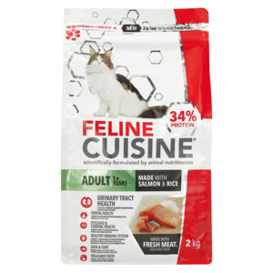 Feline Cuisine Salmon Flavoured Dry Adult Cat Food 2kg