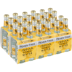 Fever Tree Indian Tonic Water Bottles 24 x 200ml