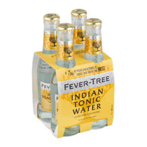 Fever Tree Indian Tonic Water Bottles 4 x 200ml