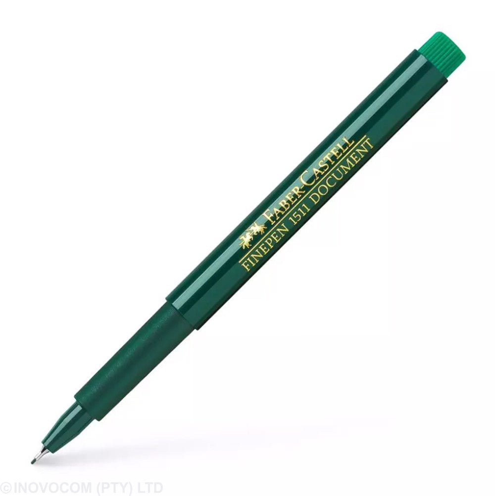 Faber-Castell Finepen 1511 Fineliner 0.4mm Green