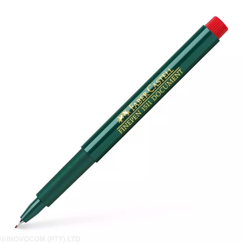 Faber-Castell Finepen 1511 Fineliner 0.4mm Red