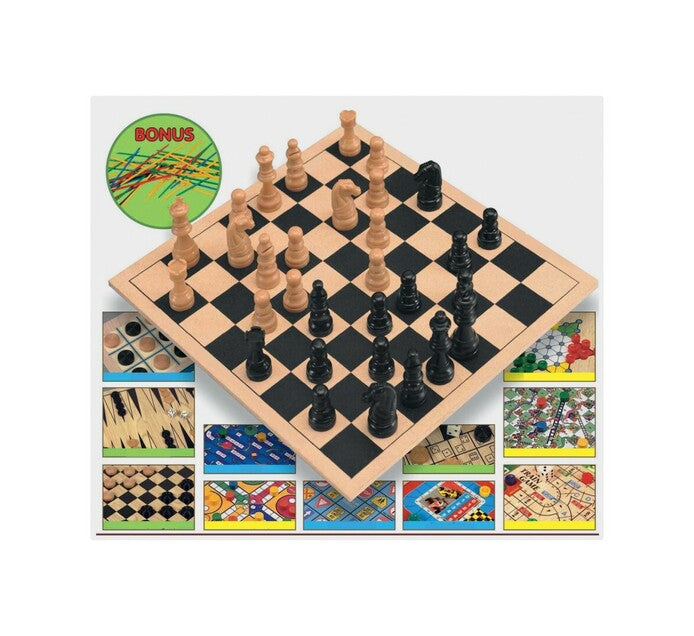 First Learning 12-Game Super Set and Pick Up Sticks