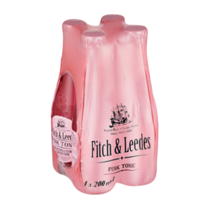 Fitch & Leedes Pink Tonic 4 x 200ml