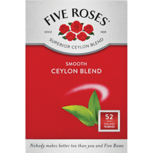 Five Roses Ceylon Blended Teabags 52 Pack - myhoodmarket