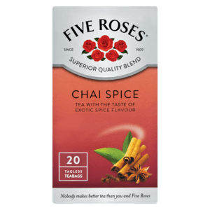 Five Roses Chai Spice Teabags 20 Pack - myhoodmarket
