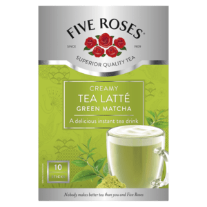 Five Roses Creamy Tea Latté Green Matcha Sticks 10 Pack - myhoodmarket