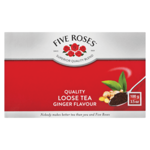 Five Roses Ginger Flavoured Loose Tea 100g - myhoodmarket