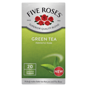 Five Roses Green Teabags 20 Pack - myhoodmarket