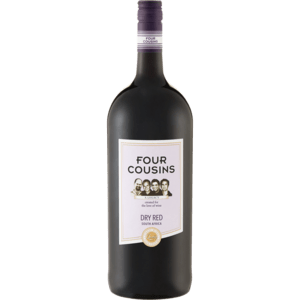Four Cousins Dry Red Wine Bottle 1.5L - Hoodmarket