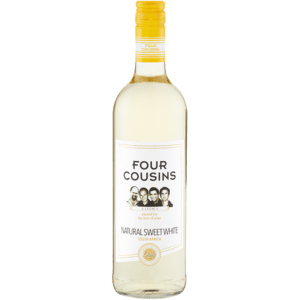 Four Cousins Natural Sweet White Wine Bottle 750ml - Hoodmarket