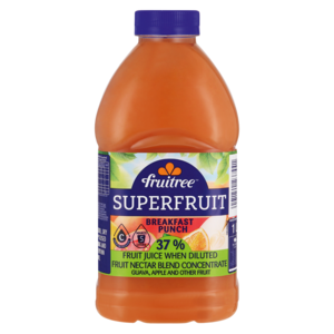 Fruitree Superfruit Breakfast Punch Concentrated Nectar Blend 1L