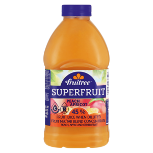 Fruitree Superfruit Peach & Apricot Concentrated Nectar Blend 1L