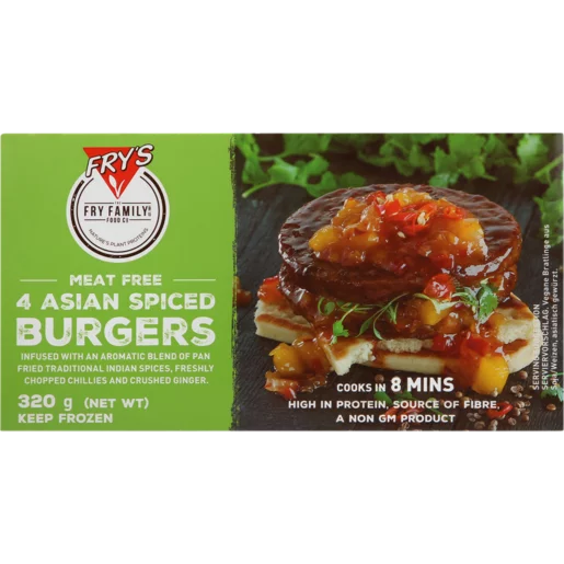 Fry's Plant-Based Spiced Burgers 320g
