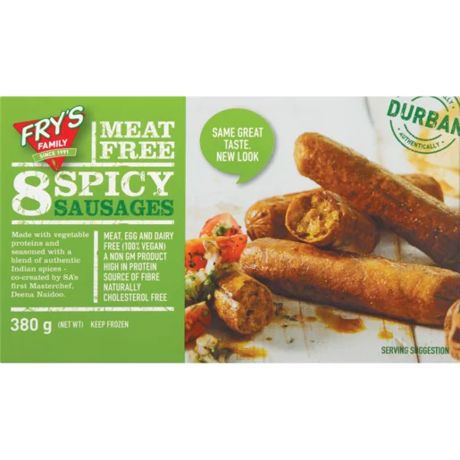Fry's Plant-Based Spicy Sausages 380g