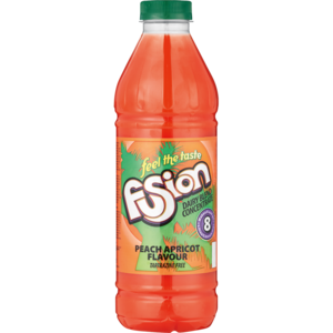 Fusion Peach & Apricot Flavoured Concentrated Dairy Blend 1L