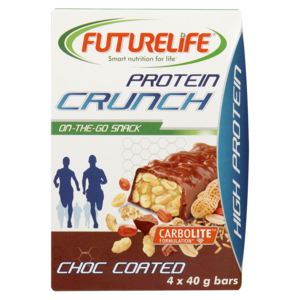 Futurelife Protein Crunch Chocolate Coated Cereal Bar 4 x 40g