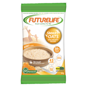 Futurelife Smart Oats Honey Flavoured Instant Cereal 50g Sachet