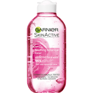 Garnier Skin Active With Rose Floral Water Soothing Botanical Toner 200ml - myhoodmarket