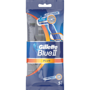 Gillette Blue 2 Disposable Razor 5 Pack - myhoodmarket
