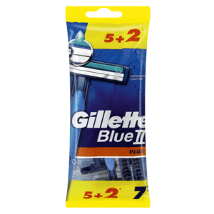 Gillette Blue II Plus Disposable Razor 7 Pack - myhoodmarket