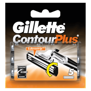 Gillette Contour Plus Blades 5 Pack - myhoodmarket