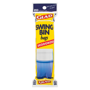 Glad Swing Bin Bags 20 Pack