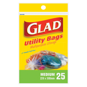 Glad Utility Bags 25 Pack