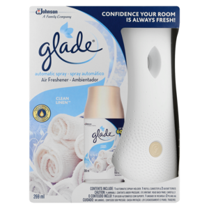 Glade Clean Linen Scented Automatic Aerosol Air Freshener