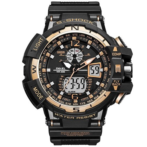 Gold Sport Men Watches S Shock Brand Watch relogio