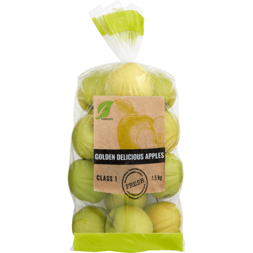 Golden Delicious Apples Bag 1.5kg - myhoodmarket