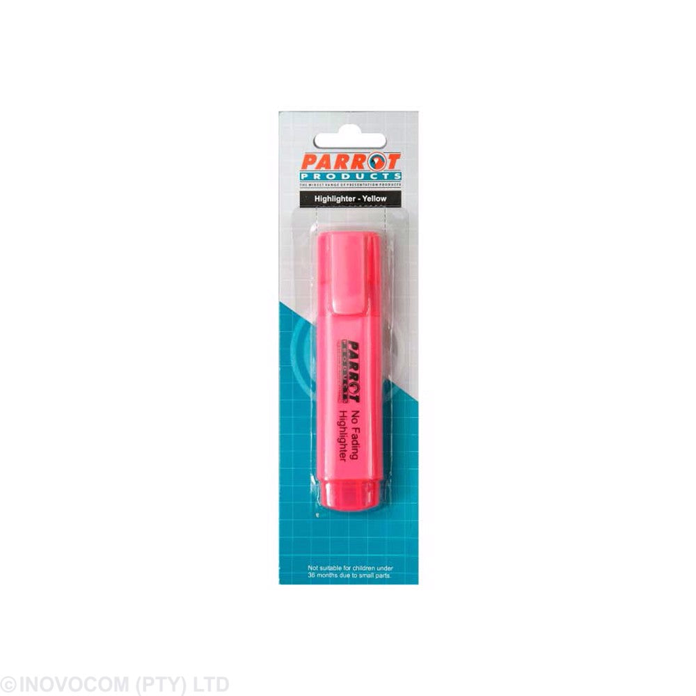 Parrot Highlighter Carded Pink