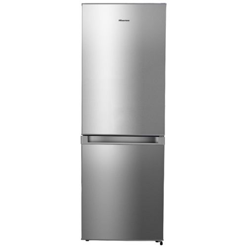 HISENSE 165LT TITANIUM FINISH BOTTOM FREEZER FRIDGE H230BTS