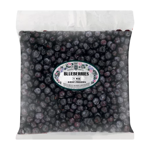 Hillcrest Frozen Blueberries 1kg