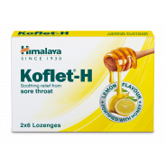 Himalaya Koflet H Lemon 12s lozenges