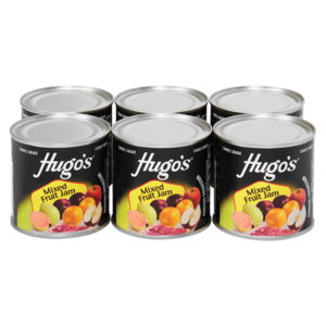 Hugo's Mixed Fruit Jam 6 x 225g