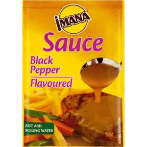 Imana Black Pepper Flavoured Instant Sauce 38g - myhoodmarket