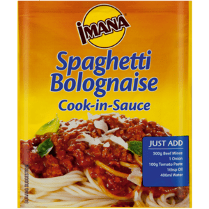 Imana Spaghetti Bolognese Instant Cook-In-Sauce 48g - myhoodmarket